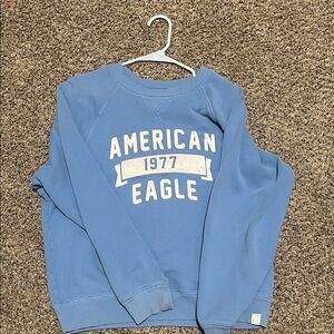 American Eagle By Payless Blue Sweatshirt